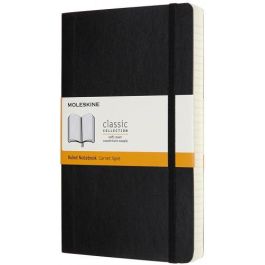 Moleskine QP616EXP Libreta Clásica Mayor Grosor Negra L (13x21cm) Rayada Tapa Blanda Precio: 31.50000018. SKU: B186XBGPJF
