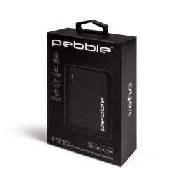 Veho Pebble PZ-10 Power Bank 10000mAh Doble Puerto USB-C PD y USB-A Carga Rápida para Móviles, Tablets y Notebooks