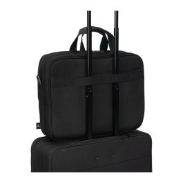 DICOTA D32166-RPET Maletín para portátil de 16 pulgadas, Poliéster Reciclado, Negro