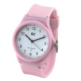 G&B TIME Reloj Unisex Color Rosa 39mm Resistente al Agua 30 Metros WR30M Precio: 7.4536. SKU: B14K4AV3SF