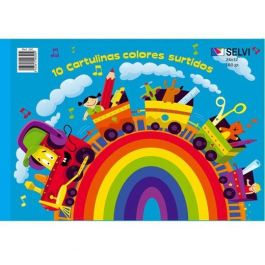 Selvi Cuaderno Para Manualidades Con 10 Cartulinas 24x32 cm 180 gr Colores Surtidos Precio: 1.49999949. SKU: B1FL8LHQP7