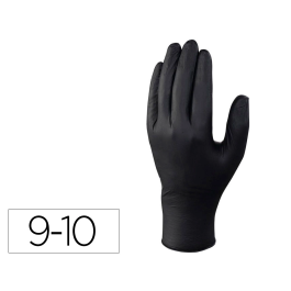 Deltaplus Guantes de Nitrilo Desechable Negro Caja 100 Unidades Talla 9-10 Precio: 18.79000046. SKU: B1KH7AQWVN