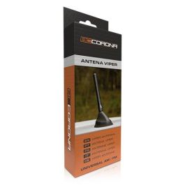 BC Antena Viper CS10 ANT11521 Negra Universal para Vehículos con Antena de Rosca AM/FM