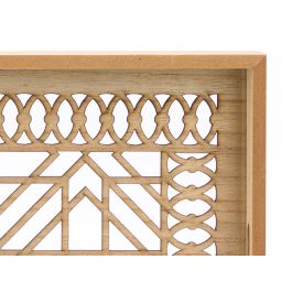 Giftdecor Set de 2 Bandejas Rectangulares Prisma, Madera y Vidrio, 40x30x5 cm y 35x25x5 cm (6 Unidades) Giftdecor Set de 2 Bandejas Rectangulares Prisma, Madera y Vidrio, 40x30x5 cm y 35x25x5 cm (6 Unidades)
