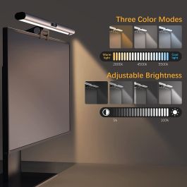 4smarts 2in1 LightBar Pro + Webcam, con LED, Plug & Play, ABS, Plata, compatible con iOS, Windows, MacOS, Linux