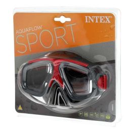 Intex Gafa de Buceo Tipo Máscara de Silicona Surf Rider para Snorkel y Submarinismo, Niños a partir de 8 años, Modelos Surtidos