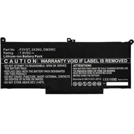 CoreParts Laptop Battery for Dell 44.08Wh 4 cells Li-Po 7.6V 5800mAh Black, Dell Latitude 12 7000, Latitude 12 7290, Latitude 13 7000 7390, and many more Precio: 38.59000002. SKU: B1DVS7SPM4