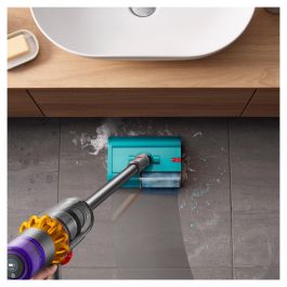 Dyson V15s Detect Submarine Aspiradora Escoba 2 en 1 Seca y Húmeda para Alfombra, Suelo Duro, Vinilo y Madera
