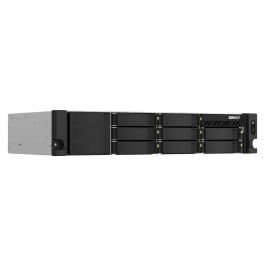 QNAP TS-873AU-RP Bastidor (2U) Gris - NAS con procesador AMD, 64GB RAM, 8 bahías 3.5"