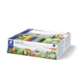 Rotulador Staedtler Noris 326 School Pack De 100 Unidades Colores Surtidos 10 X Color