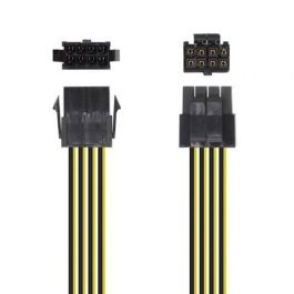 Aisens A131-0419 Cable Alimentación CPU P8 8 Pin Extensión Fuente PC Molex 4+4 Pin Macho a 8 Pin Hembra 30cm Negro Aisens A131-0419 Cable Alimentación CPU P8 8 Pin Extensión Fuente PC Molex 4+4 Pin Macho a 8 Pin Hembra 30cm Negro