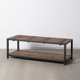 Mesa de Centro Negro Natural 165 x 64 x 55 cm