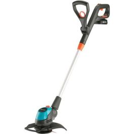 Gardena EasyCut 23 / 18V P4A Recortadora de Hilo a Batería 18V 2.0Ah con Cargador, 23 cm Corte, Mango Telescópico y 7 Cuchillas