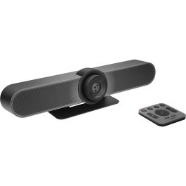 Logitech MeetUp Cámara de Videoconferencia 4K Ultra HD con FOV 120° y Micrófono Integrado USB Negro