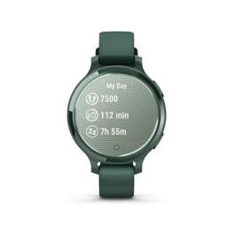 Garmin Lily 2 Active GPS, Monitor de Frecuencia Cardíaca, Sumergible 50m, Jasper Green - Reloj Inteligente para Mujer