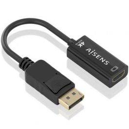 AISENS - CONVERSOR DISPLAYPORT A HDMI 4K@60HZ, DP/M-HDMI/M, NEGRO, 15CM Precio: 8.49999953. SKU: B1KB3YS39D