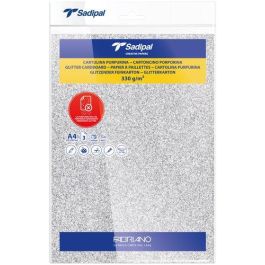 Cartulina Purpurina A4 Sadipal 330G Plata Paquete De 3 Precio: 2.50000036. SKU: B1KFXTTQF5