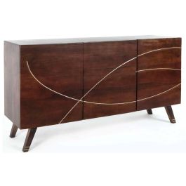 DKD Home Decor Buffet Moderno Marron Oscuro 3 Puertas 145 x 41 x 76 cm Precio: 529.59000006. SKU: S3023111
