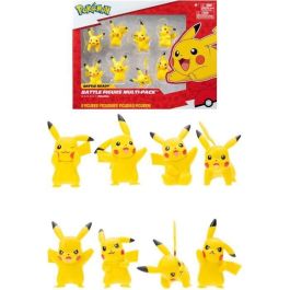 Bandai - pokémon - 8 figuras de batalla - paquete de 8 figuras de pikachu - jw2604 Bandai - pokémon - 8 figuras de batalla - paquete de 8 figuras de pikachu - jw2604
