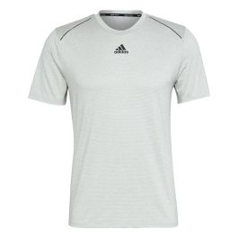 Camiseta de Manga Corta Hombre Adidas Verde Claro 40,5