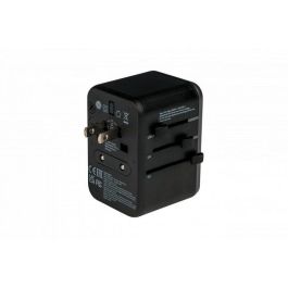Verbatim Uta-04 Adaptador Universal De Viaje Con 1 Puerto Usb-C - 3 Puerto Usb-A - 1 Puerto Usb-C