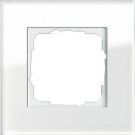 GIRA Rahmen 1-fach Glas weiß, Marco de 1 elemento en cristal blanco para interruptor Gira Esprit Precio: 60.4758. SKU: B1642XLEPL