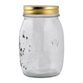 Day Bote de Cristal con Tapa de Metal 0.5 L, Diámetro 9 cm, Altura 13.5 cm Precio: 2.50000036. SKU: B17MN89QLM