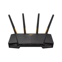 ASUS Router Inalámbrico TUF Gaming AX3000 V2 Doble Banda Wi-Fi 6 (802.11ax) hasta 2402 Mbit/s Gigabit Ethernet Negro Naranja