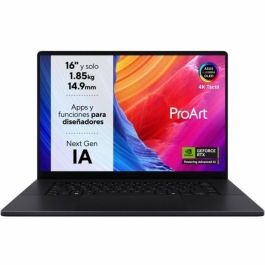 Laptop Asus ProArt P16 16" 32 GB RAM 1 TB SSD Nvidia Geforce RTX 4070 Qwerty Español Precio: 3835.4458999636995. SKU: B15R4GT3FT