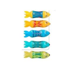 Juego acuatico de 5 peces torpedo 18,5x25x16 cm