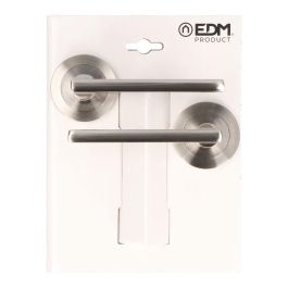 Edm Juego roseta 606 aluminio niquel satinado roseta ø 50 mm