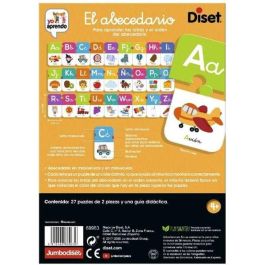 Diset Juego Educativo El Abecedario Castellano con 27 Puzzles para 4 Años