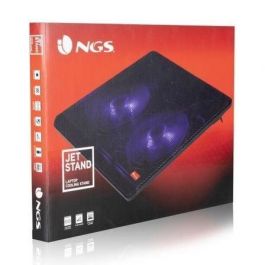 Soporte Refrigerante NGS Cooler Jetstand para Portátiles hasta 15.6"/ Iluminación LED Soporte Refrigerante NGS Cooler Jetstand para Portátiles hasta 15.6"/ Iluminación LED