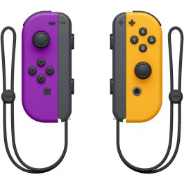 Gamepad Inalámbrico Nintendo Joy-Con Morado Naranja Gamepad Inalámbrico Nintendo Joy-Con Morado Naranja