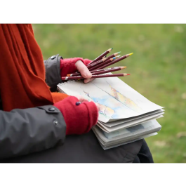 Derwent Lápices de Colores Pastel Caja Metálica 24 Colores Surtidos