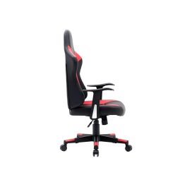 Silla Q-Connect Gaming Orvieto Simil Piel Base Metalica Alt Max 1200 Anc 650 Prof 650 mm Ruedas Premium Negro Rojo