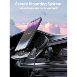 Aukey MagFusion Dash Pro MagSafe Wireless Charging Air Vent Mount para iPhone y Android