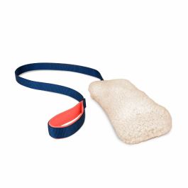 Coachi Chase & Crinkle Borrego: Juguete de Adiestramiento Suave y Arrugado para Perros y Cachorros, Ideal para Perseguir y Recompensar, Azul-Coral