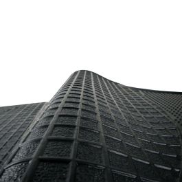 OCC DESIGN Alfombra Universal Goma OCCALUNI5 Set 4 Piezas Antideslizante Premium Resistente Fácil Limpieza Interior Coche