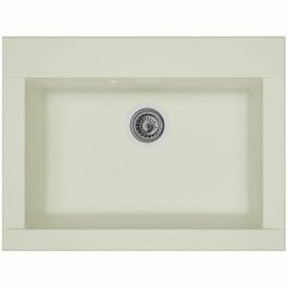 STRADOUR Fregadero de cocina empotrado 1 recipiente sin escurridor Hexo - Resina - 66 x 50 cm - Blanco Precio: 130.89000034. SKU: B14VR4E2V9