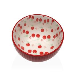 Bowl Cerezas Versa 12.5x12.5x7.2 cm - Porcelana (4 Unidades) Bowl Cerezas Versa 12.5x12.5x7.2 cm - Porcelana (4 Unidades)