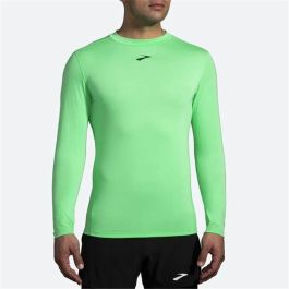 Camiseta de Manga Larga Hombre Brooks High Point Verde