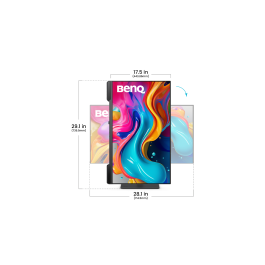 BenQ PV3200U 9H.Y01LA.TBE Monitor 32" 4K UHD para Edición de Vídeo Profesional, 95% DCI-P3, USB-C 65W, Calibrado de Fábrica, Mac