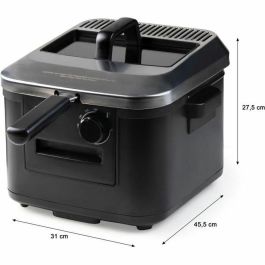 Domo DO545FR Freidora de 4 Litros y 2000 Vatios con Temperatura Ajustable 130-190°C