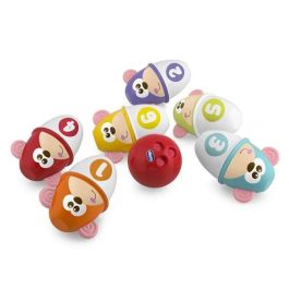 Juego de bolos animales con pelota 11x15x9 cm
