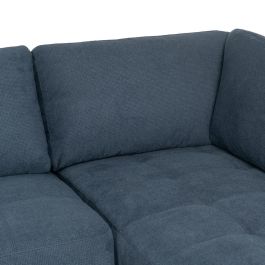 Sofá Chaise Longue Derecha Azul 266 X 222 X 80 cm