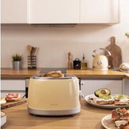 Cecotec Vintage 800 Tostadora 2 rebanadas 850 W Amarillo