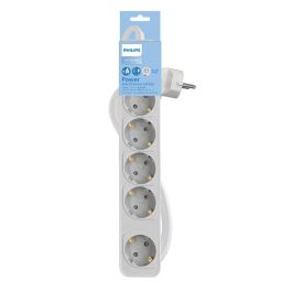 PHILIPS Base Múltiple CHP2154W/12 con 5 Tomas e Interruptor, Cable 1.5 m, Color Blanco Precio: 7.49999987. SKU: B1HSGC4BJZ