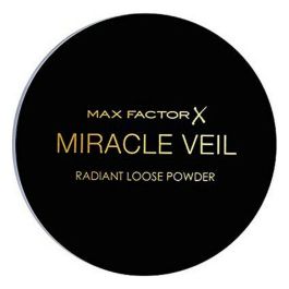 Max Factor MIRACLE VEIL Polvos Sueltos Translúcidos Fijador de Maquillaje Radiante, Luminoso y Minimiza Poros 4 gr