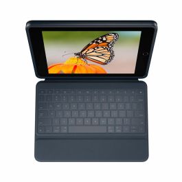 Funda con Teclado Logitech Combo 3 para Tablets Apple Ipad 7ª y 8ª Generación 10.2"/ Azul